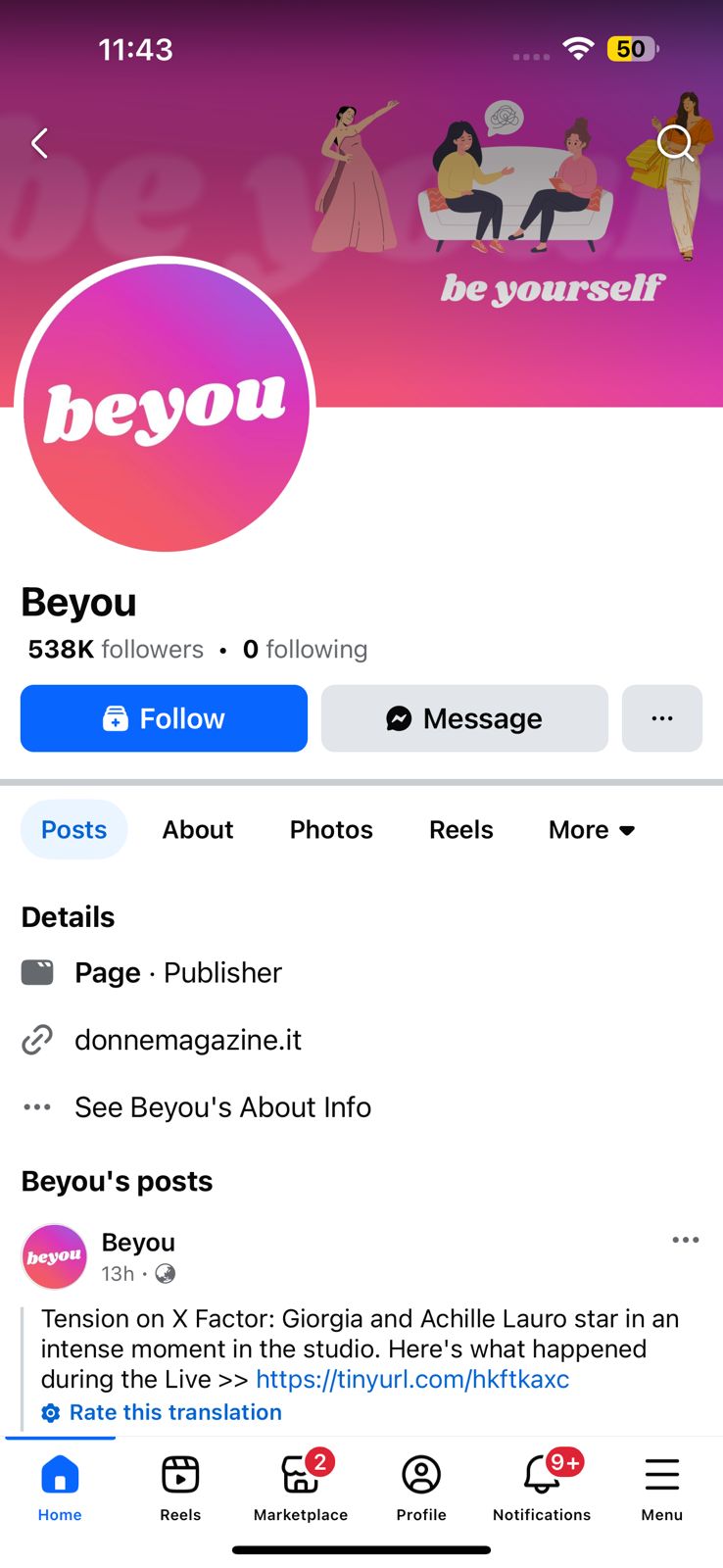 Facebook — Reach & Precision